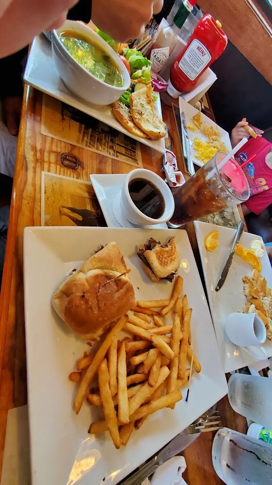 French Dip and Pancake Special