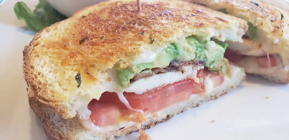 Grilled Turkey Bacon and Cheese