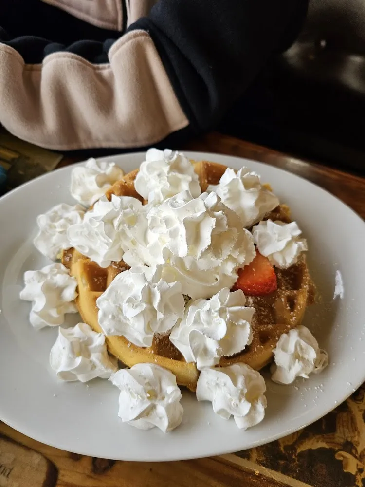 Strawberry or Banana 'N Cream Waffle